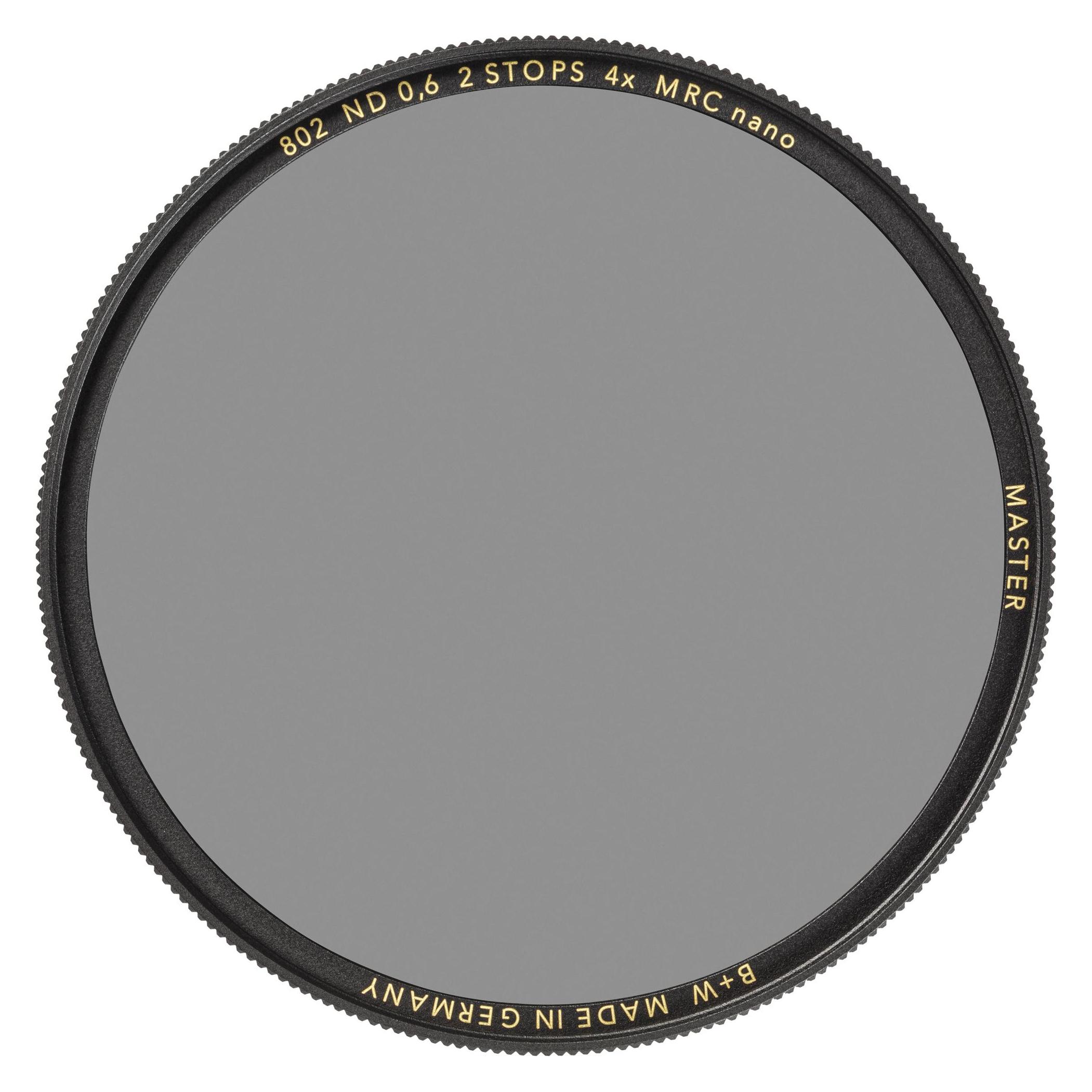 B+W Filter 49mm ND 0,6 MRC Nano Master (49 mm, Neutral Color Filter) (1101538)