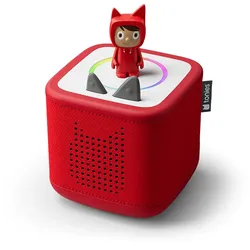 tonies - Toniebox 2 - Starter Set - Rot Kreativ-Tonie Rot