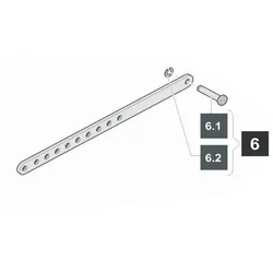 6. Sommer Ben-Bolzen Kit, 10 x 34,5 x 30, Sprint 550 S, SL, marathon 550 SL, 800 SL, 1100 SL, tiga 800 SL, 1100 SL, tiga 800 SLX, 1100 SLX, duo 500 S, 500 + 650 SL-SL40, duo vision 500 + 650,800