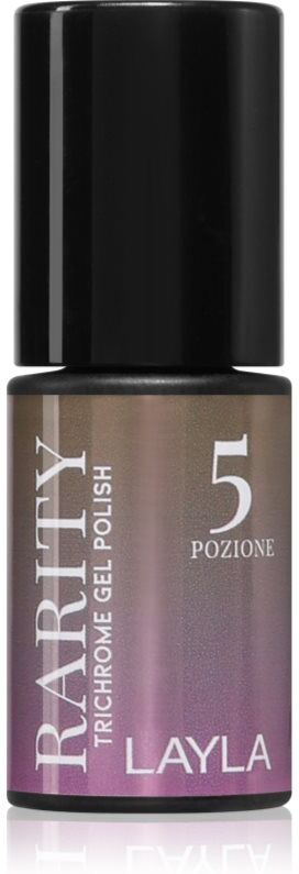 Layla Cosmetics Rarity gel nail polish for UV/LED hardening shade n.5 5 ml