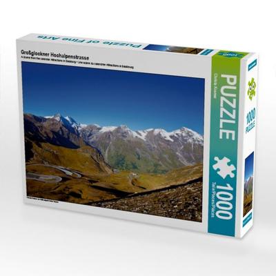 CALVENDO Puzzle Großglockner Hochalpenstrasse | 1000 Teile Lege-Größe 64 × 48 cm Foto-Puzzle für glückliche Stunden
