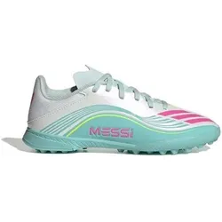 ADIDAS Kinder Fussball-Hartplatzschuhe F50 MESSI LEAGUE TF, Größe 35 in Blau Blau