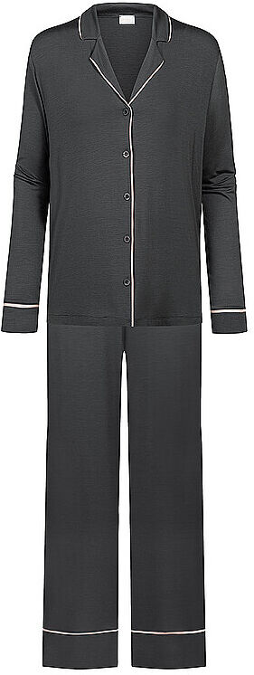 MEY Pyjama PURE CHIC thunder grey grau   XL XL