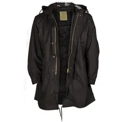 Mil-Tec US Shell Parka M51, Textiljacke - Schwarz - M