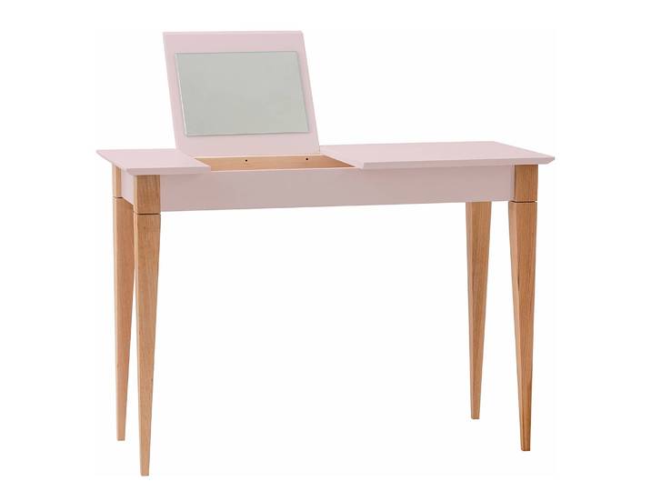 Coiffeuse 105cm Rose foncé/Rose clair