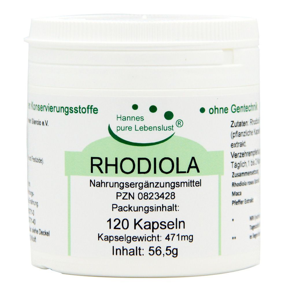 Rhodiola Rosea 3% Vegi Kapseln 120 St