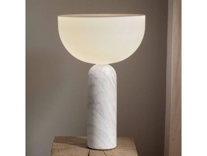 Kizu Lampe de Table Large White - New Works Kizu Large - Salon / séjour - Design - Pierre