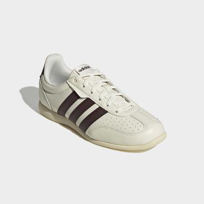 Sneaker ADIDAS SPORTSWEAR "BARREDA LO", Damen, Gr. 39, beige (ivory, shadow braun, warm vanilla), Synthetik, Schuhe Sneaker