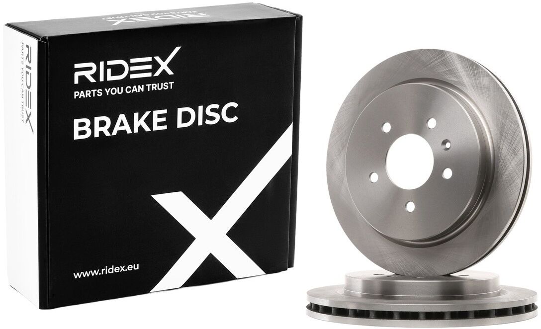 RIDEX 82B1329 Brake disc