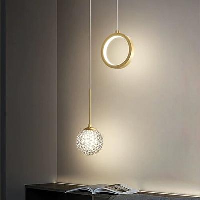 21 cm Pendelleuchte LED Metall lackiert Bar Nachttischlampe 220-240V