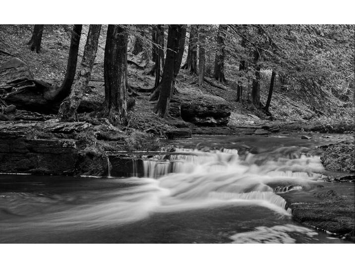 Papermoon Wasserfall Schwarz & Weiss