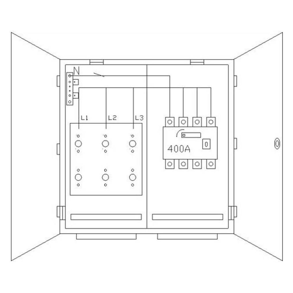 ABN Wandlerschrank LS 4-polig WS35X1382N (WS35X1382N)