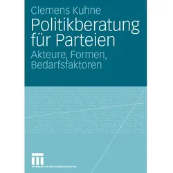 Politikberatung für Parteien, Fachbücher von Clemens Kuhne