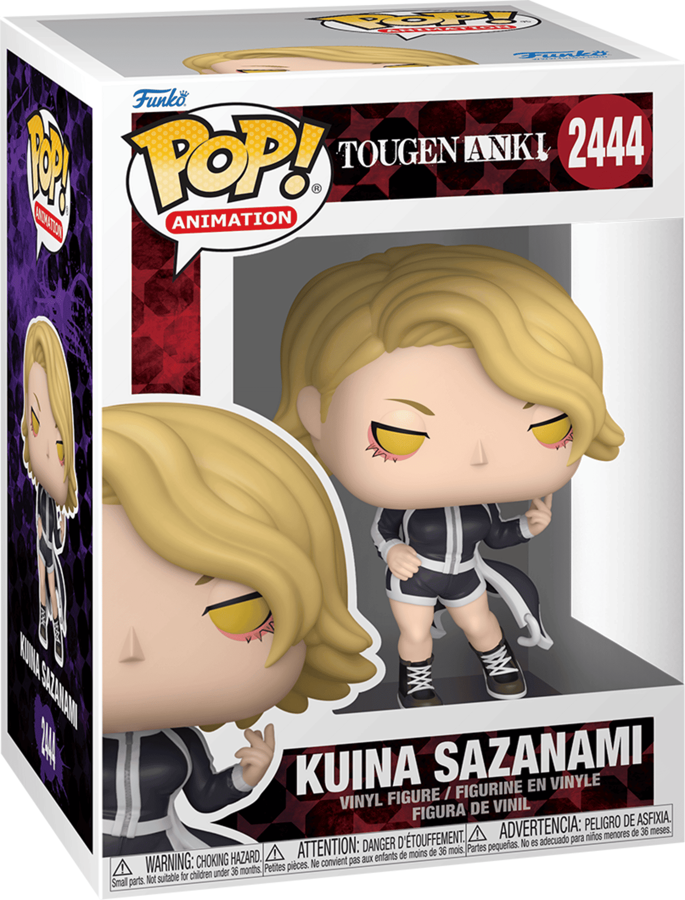 Funko Pop! Animation Tougen Anki Kuina Sazanami Vinyl Figure #2444, Officially Licensed, Anime Collectible