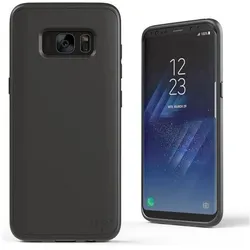 Velleman Exelium - Schutzcover Mit Ladefunktion - Magnetisch - Samsung? Galaxy S8 Plus - Schwarz (Samsung Galaxy S8+), Smartphone Hülle, Schwarz