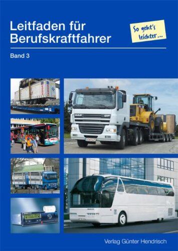 Leitfaden für Berufskraftfahrer 3 - Preis vom 09.10.2026 07:28:09 h