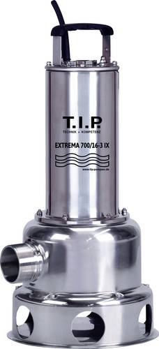 T.I.P. - Technische Industrie Produkte 30275 EXTREMA 700/16-3 IX Schmutzwasser-Tauchpumpe 42000 l/h 16m