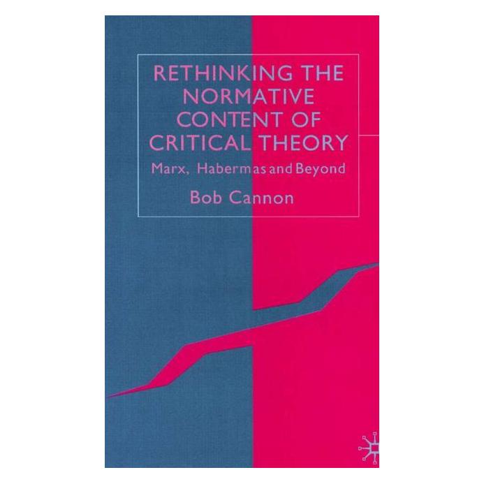 Palgrave Macmillan Uk Cannon:Rethinking the Normative Content (Englisch, Hardcover, B. Cannon) (63051202)