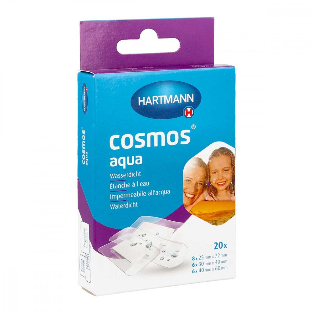 PAUL HARTMANN AG Cosmos Aqua Pflasterstrips 3 Größen 16823175