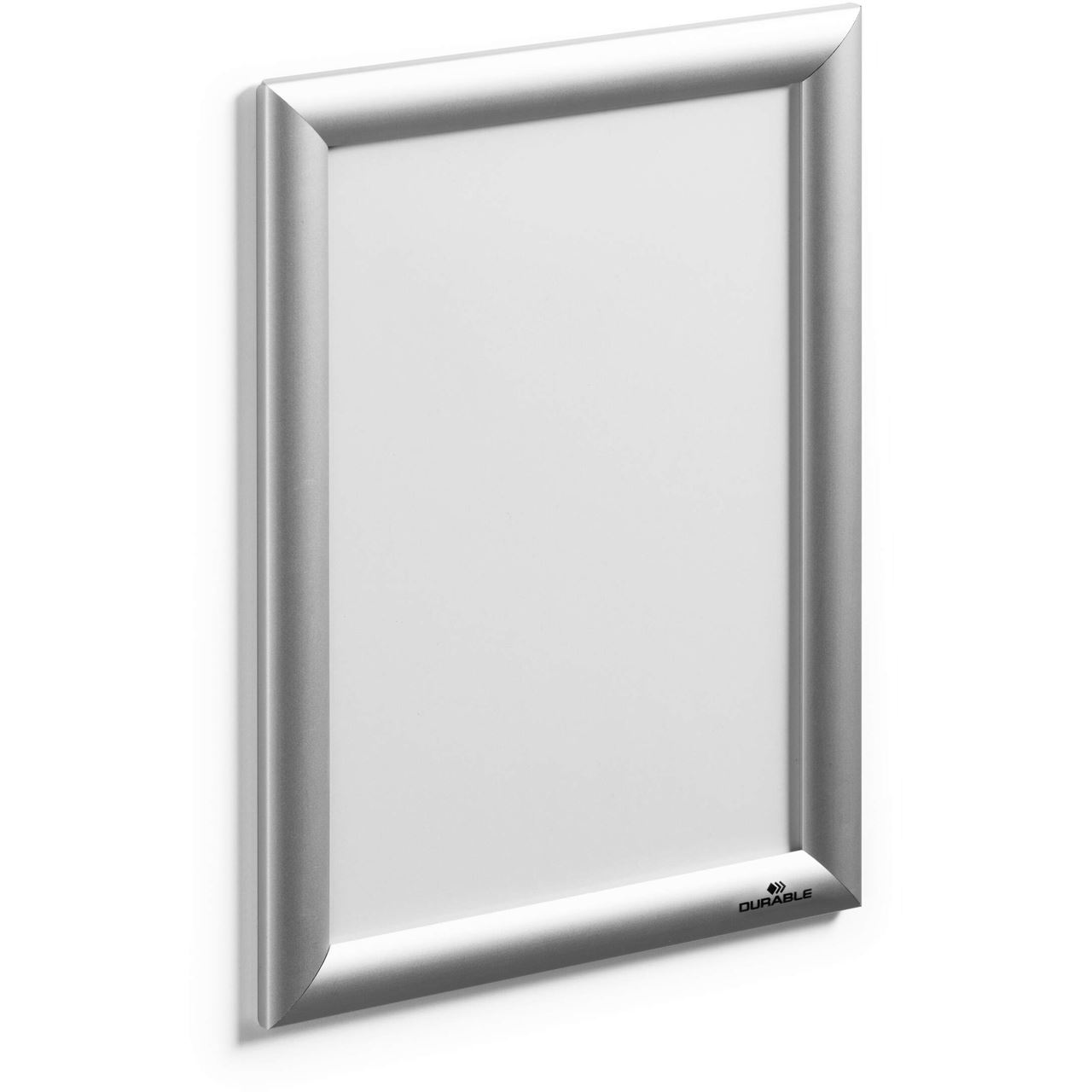 Durable Klapprahmen Aluminium A4 silber