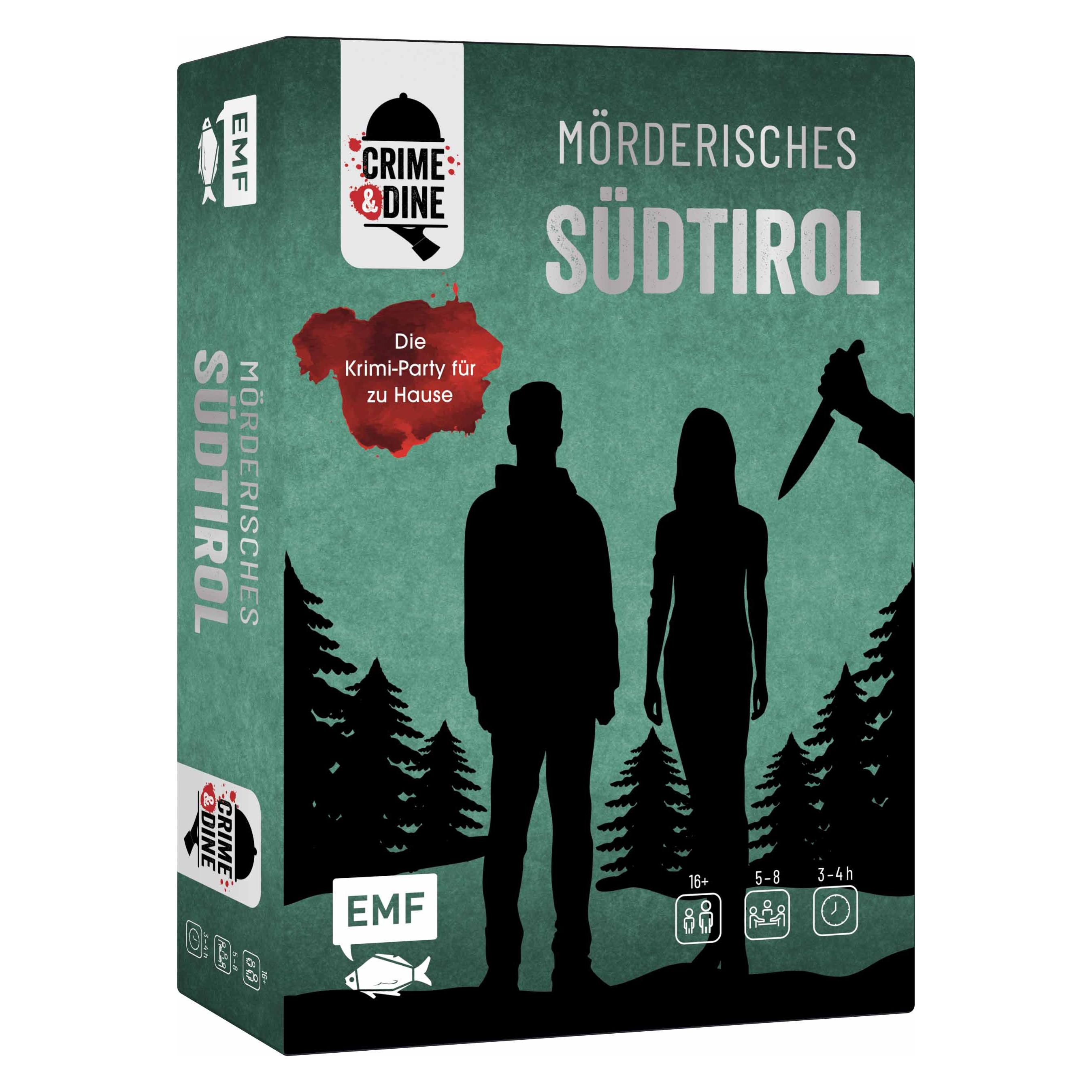 Edition Fischer Crime & Dine - Das Krimi-Dinner-Set: Mörderisches Südtirol (Deutsch, 5 - 8 Spieler) (4260478342439-4260478342439)