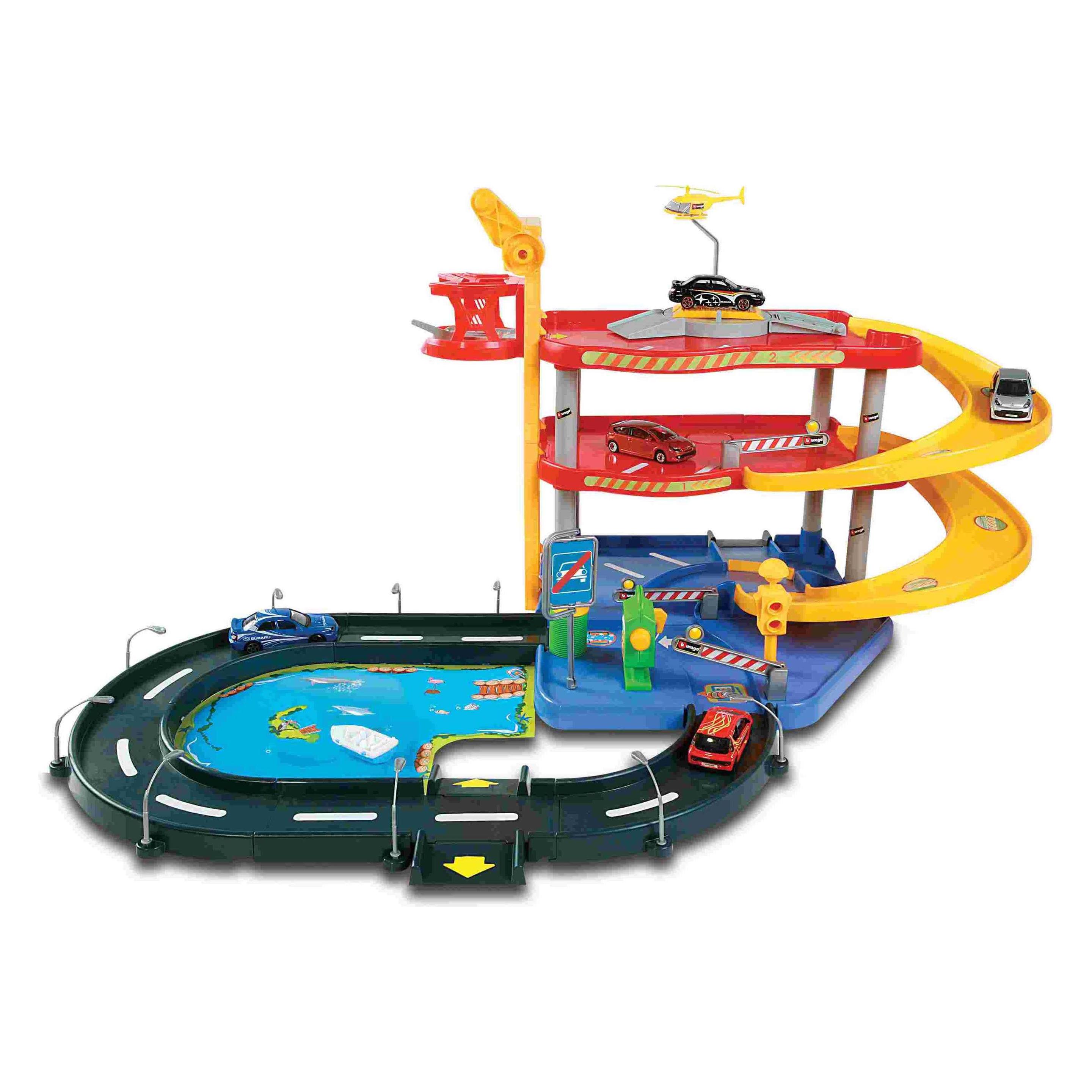 Bburago Garage Set mit 2 Autos (1830025)