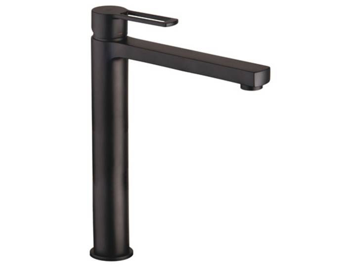 Ringo West Mitigeur XL de lavabo avec mousseur M24x1, Noir mat (RIN081NO)