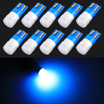 Inspired Deals 10PCS T10 LED Bulb W5W 194 LED Replacement Car Clearance Parking Lights ice Blue Light