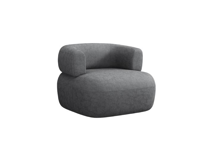 Design Sessel Estro Chenille Dunkelgrau chosen by Bloomingloft