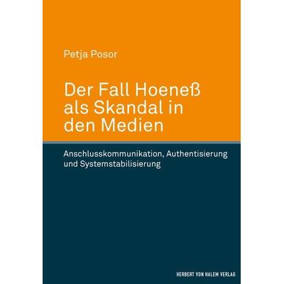 Der Fall Hoeneß als Skandal in den Medien, Gebundene Ausgabe von Petja Posor, Herbert von Halem Verlag, 978-3-7445-0914-5