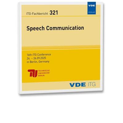 ITG-Fb. 321: Speech Communication