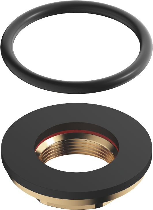 Dornbracht Verschr. avec joints G3/4 0423100040390 PIÈCES DE RECHANGE 04231000403 D 45 mm, 3/4"