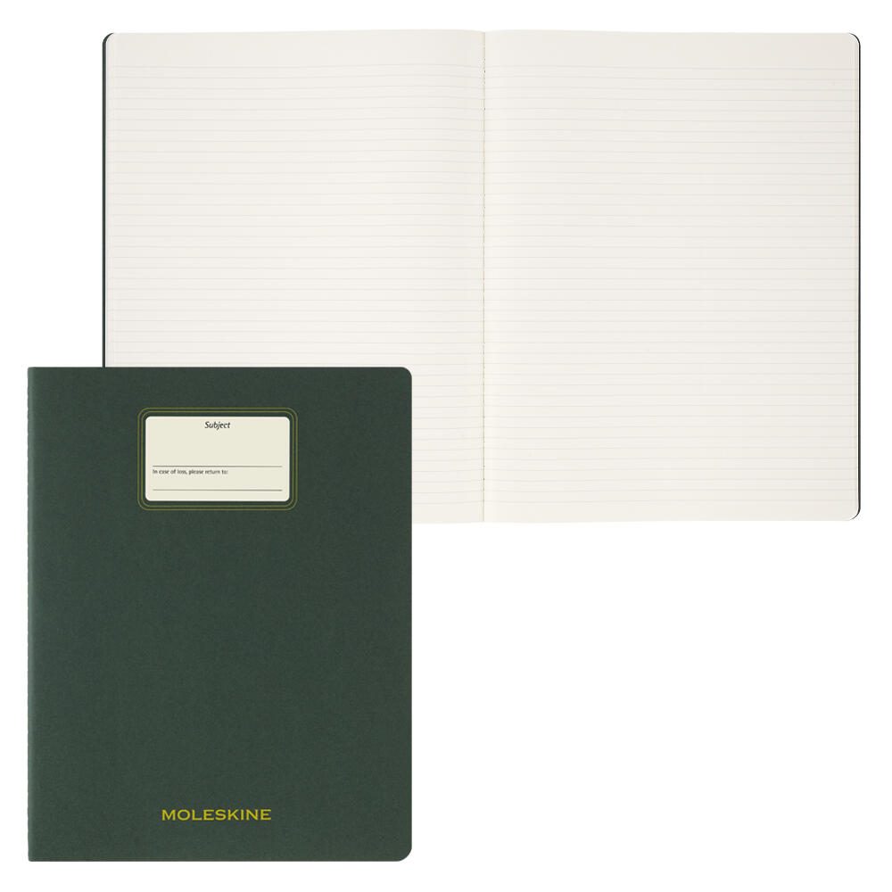 MOLESKINE Student Cahier XXL Notizbuch ca. DIN A4 liniert, Anzahl der Seiten: 120 CHSTU71K15