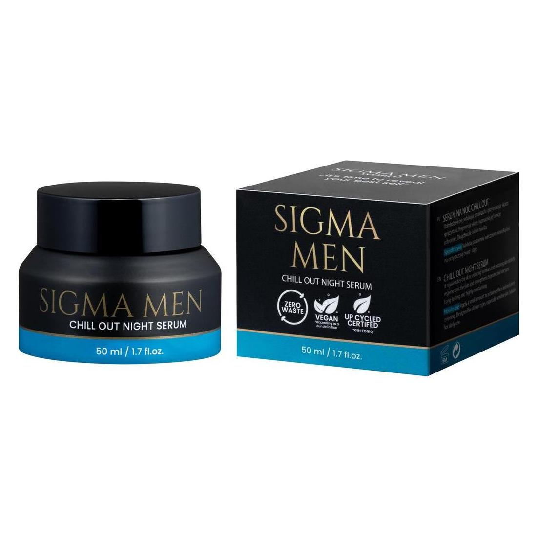 Sigma Men Sigama Men Chill Out Night Serum Facial Serum For Night 50ml (50 ml) (5906770232052)