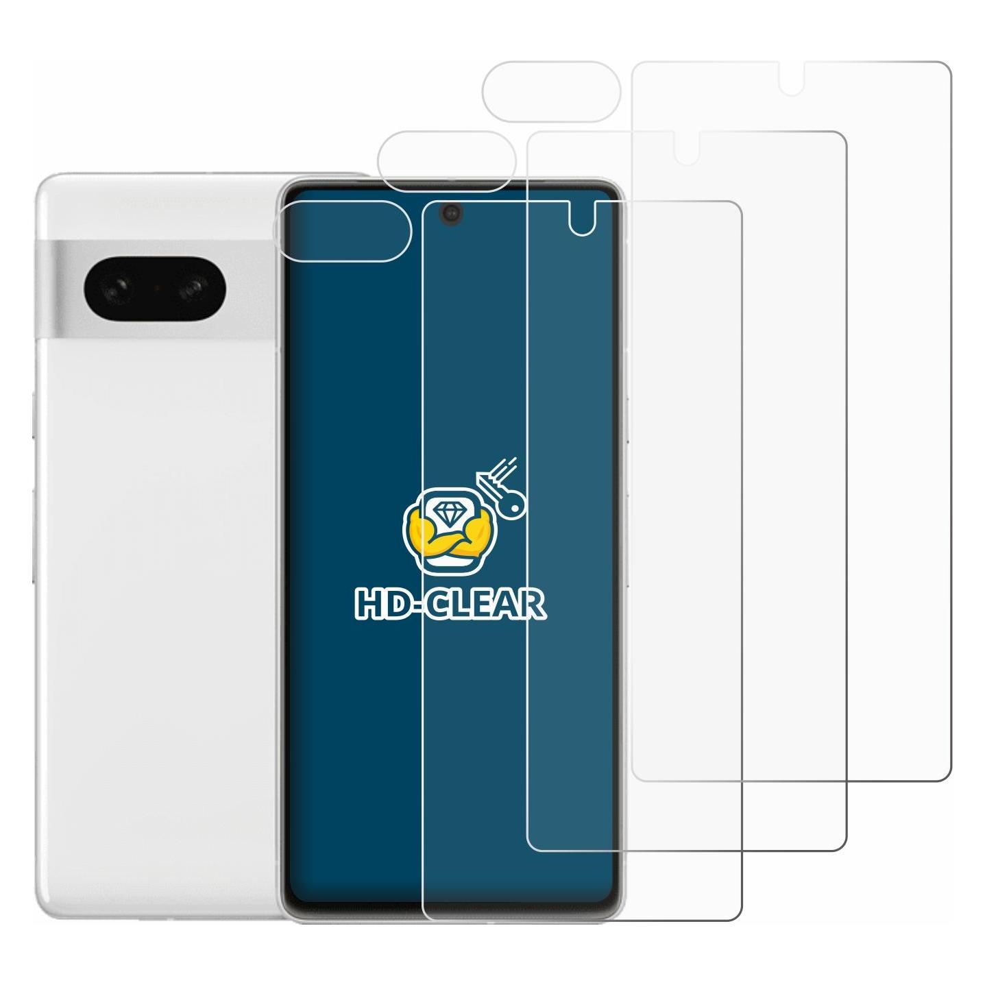 Brotect Schutzfolie Displayschutz Displayschutzfolie Folie Klar Transparent (6 Stk., Google Pixel 7) (4245951)
