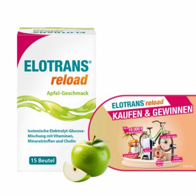 STADA Consumer Health Deutschland GmbH ELOTRANS reload Elektrolyt-Pulver Apfel Btl. 15X7.45 g 19268573