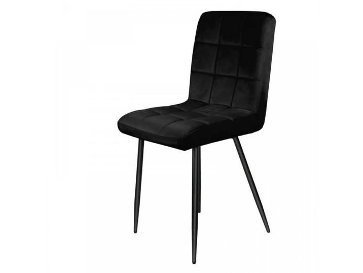 KEDIA Lot de 2 Chaises pour Salle a Manger Noir Pur Chaises de Salle a Manger Moderne Charge max.120 kg Avec son Dossier