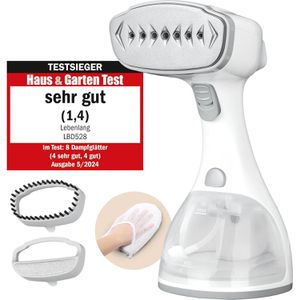 LEBENLANG Dampfglätter Steamer LBD528W, 1500 Watt, 2 Dampfstufen, 300ml