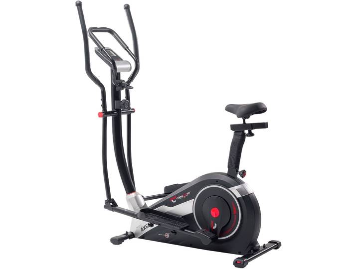 Crosstrainer CHRISTOPEIT SPORT Hybridtrainer AX 6500 , schwarz, CrosstrainerB:60cm H:165cm L:120cm, Crosstrainer, 150 kg max. Benutzergewicht, 10 Widerstandsstufen, B:60cm H:165cm L:120cm, Topseller