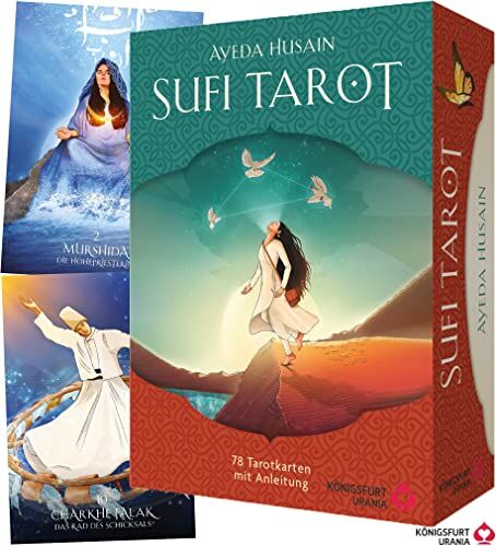 Ayeda Husain - Sufi-Tarot - Der Weg des Herzens: 78 Tarotkarten mit Anleitung (Östliche Weisheit trifft westliches Tarot, Tarotdeck mit ausführlichem Booklet, Deutsch) - Preis vom 13.10.2026 19:28:25 h