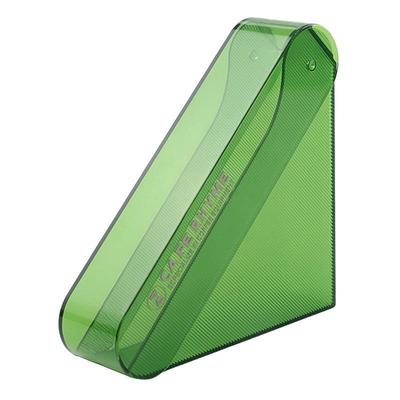 CAFE RHYME Coffee Filter Holder Dustproof Coffee Filter Storage Box With Lid For Up To Filters green