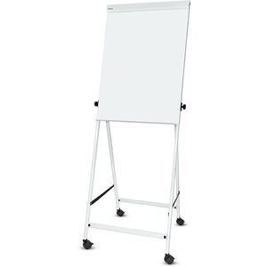 Maul Maul Flipchart  office 63742, white, höhenverstellbar, mit Rollen, Vierbein