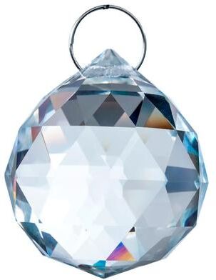 Inspired Living Clear Chandelier Crystal Replacement Faceted Ball Prism Hanging Pendant For Suncatchers, Chandeliers And Wedding Decor 20mm