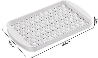 Daily Deals Depot Arctic Chill Cavity Mini Ice Ball Mold With Lid For Cocktails, Coffee & Refreshing Drinks white