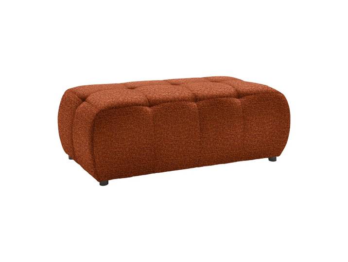 Hocker Rostfarben Textil