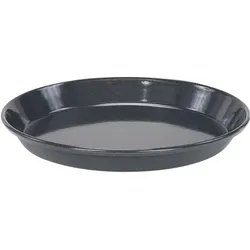 Patisse Kuchenform 30 x 3,5 cm aus schwarzem Stahl, Backform, Schwarz