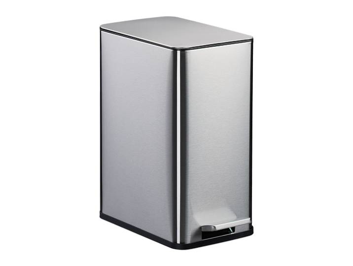 Kosmetikeimer 10 Liter Schwarz-Silber