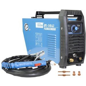 Güde Plasmaschneider GPS-E 40 A.3, mit Drehknopf, 15 - 40 A, für externen Kompressor, für Bleche bis 12 mm