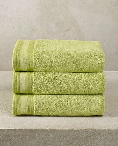 De Witte Lietaer Excellence handdoek Pistache 50 x 100 cm