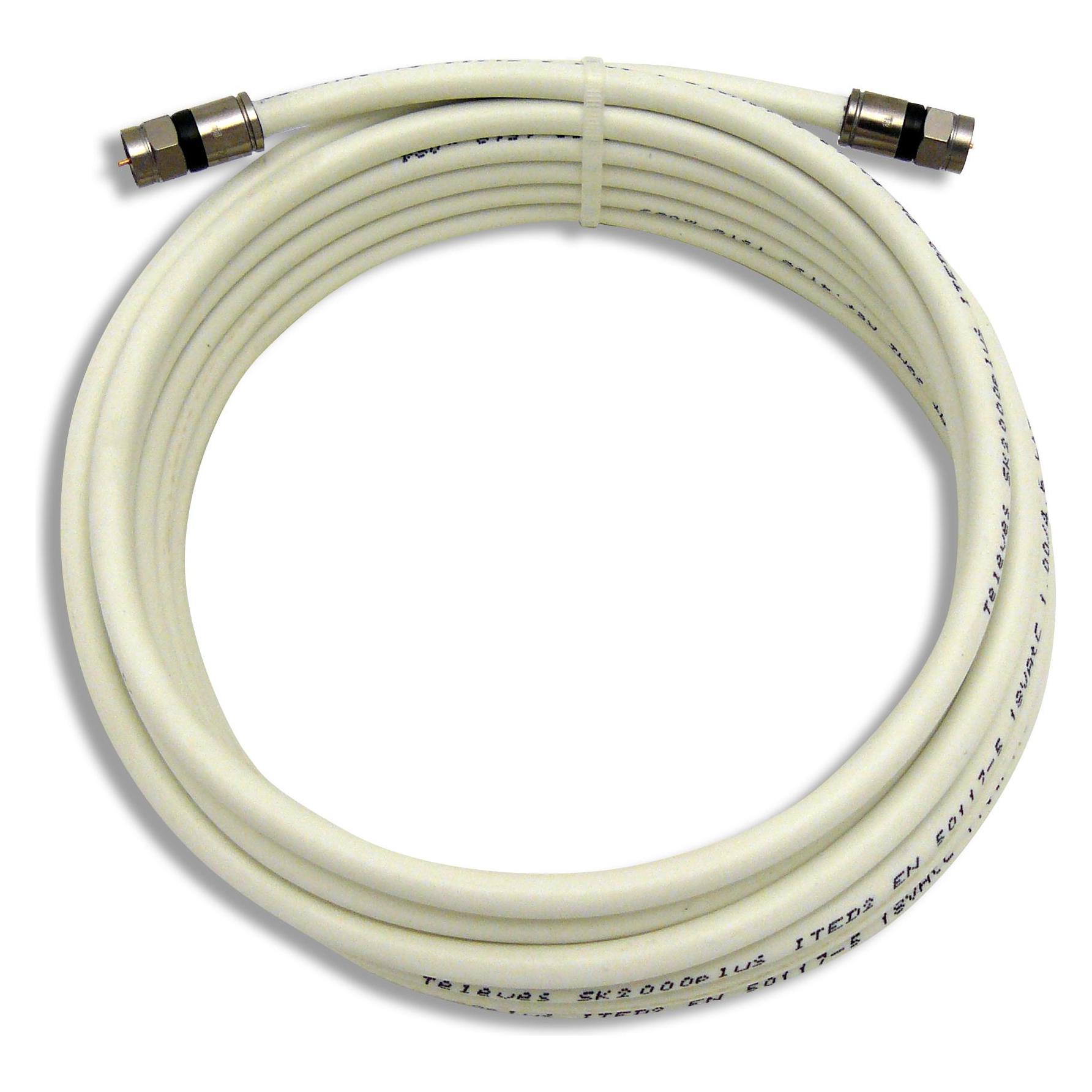 Televes Anschlusskabel 5m FS-FS2050 >90dB F-Stecker/F-Stecker (120 dB, Antennenkabel) (FS-FS2050)